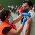 Vacunación masiva a jóvenes contra el coronavirus Covid-19 en Ciudad Rodrigo