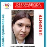 Cartel distribuido por SOS Desaparecidos