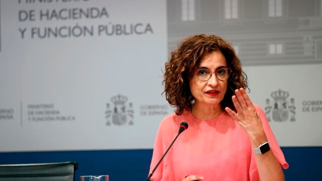 La ministra de Hacienda y Función Pública, María Jesús Montero