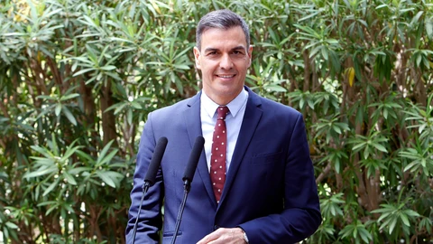 El presidente del Gobierno, Pedro Sánchez