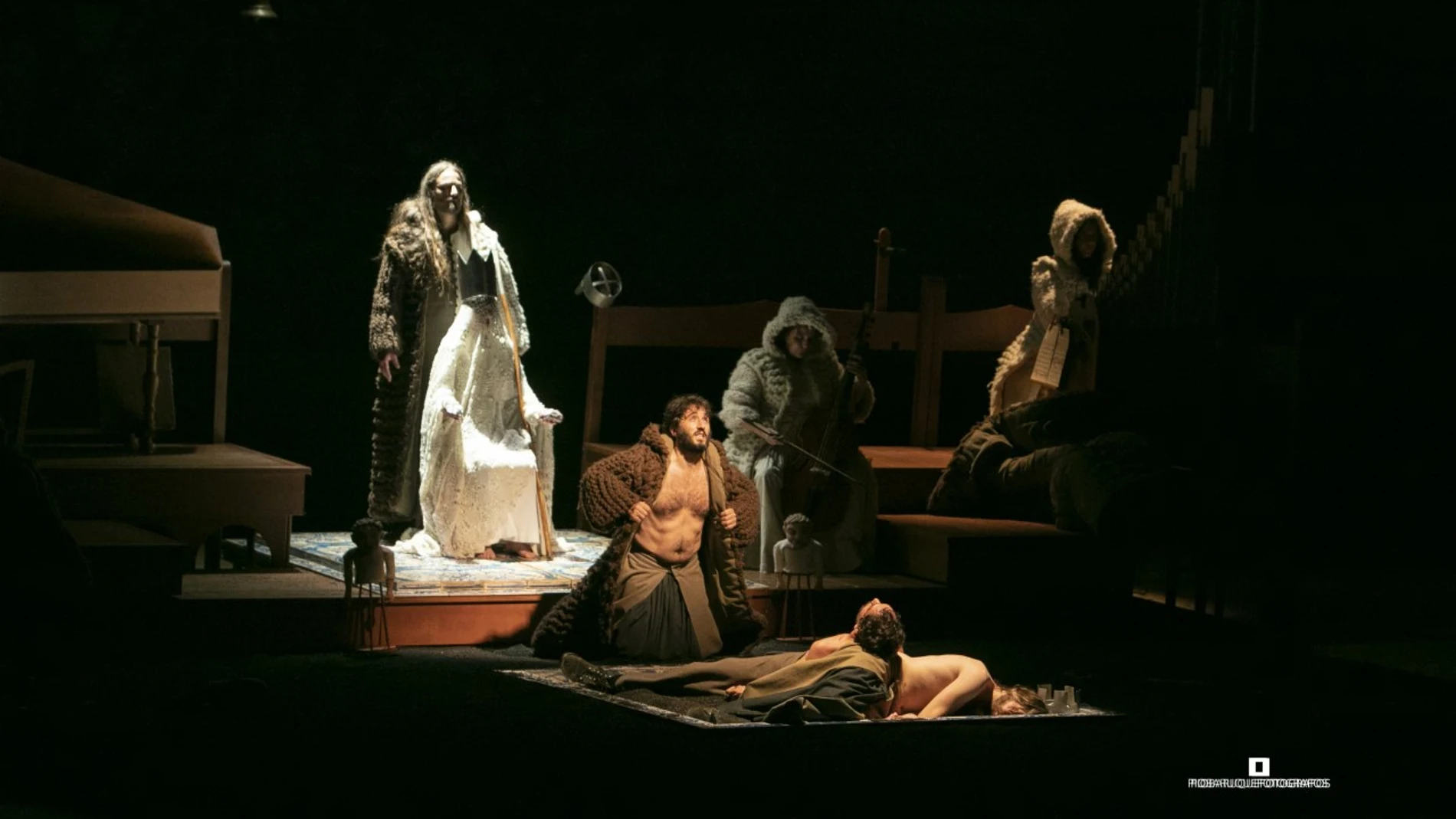 Representación en el Festival de Teatro Clásico de Olmedo de "Nise, la tragedia de Inés de Castro"