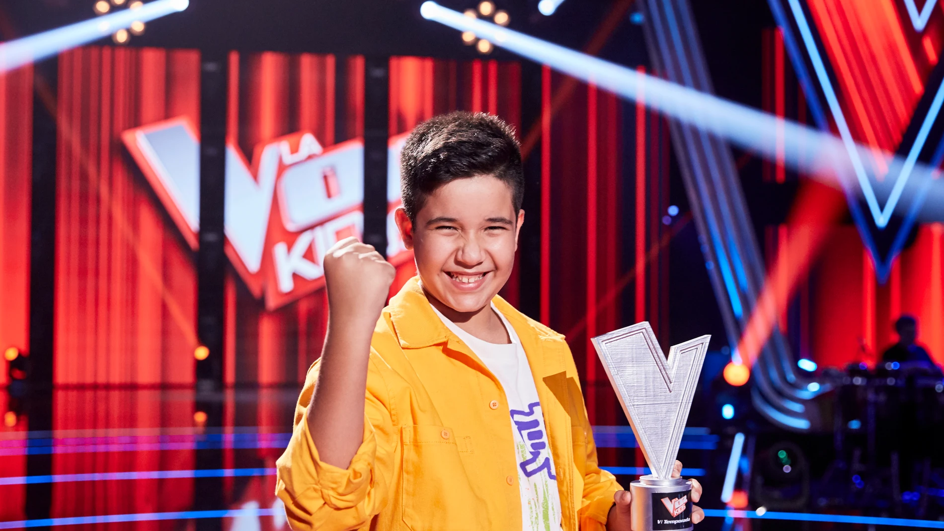 Levi, de 11 años, se proclamó ganador de esta edición de «La Voz Kids», el talent musical de éxito de Antena 3