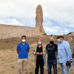 Finalizan las obras de consolidación de la Torre de Jaray (Soria), que se han centrado en cosidos parciales de fisuras y reposición de mampuestos