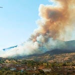 Incendio forestal en El Tiemblo (Ávila)