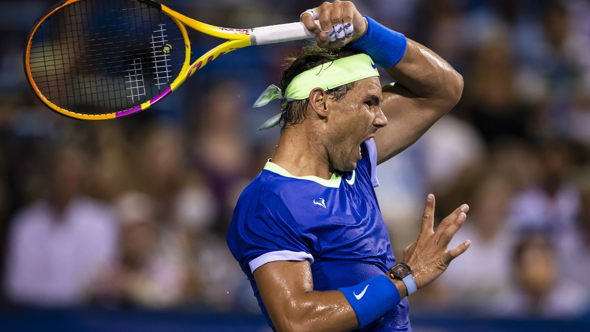 Rafa Nadal tiene la mente puesta en el Abierto de Estados Unidos, a principios de septiembre.