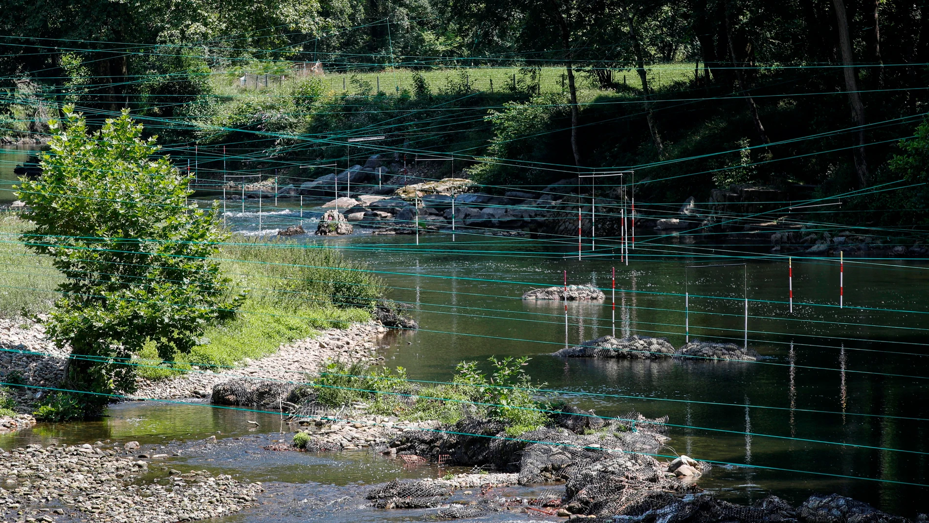 Imagen del río Bidasoa