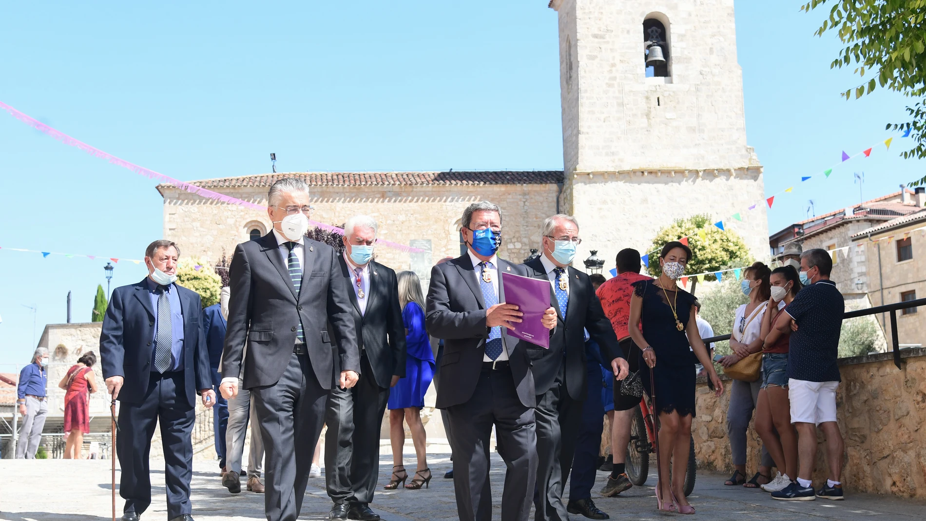 Acto de celebración del Día de la Provincia de Burgos, con homenajes a su patrono, Santo Domingo de Guzmán
