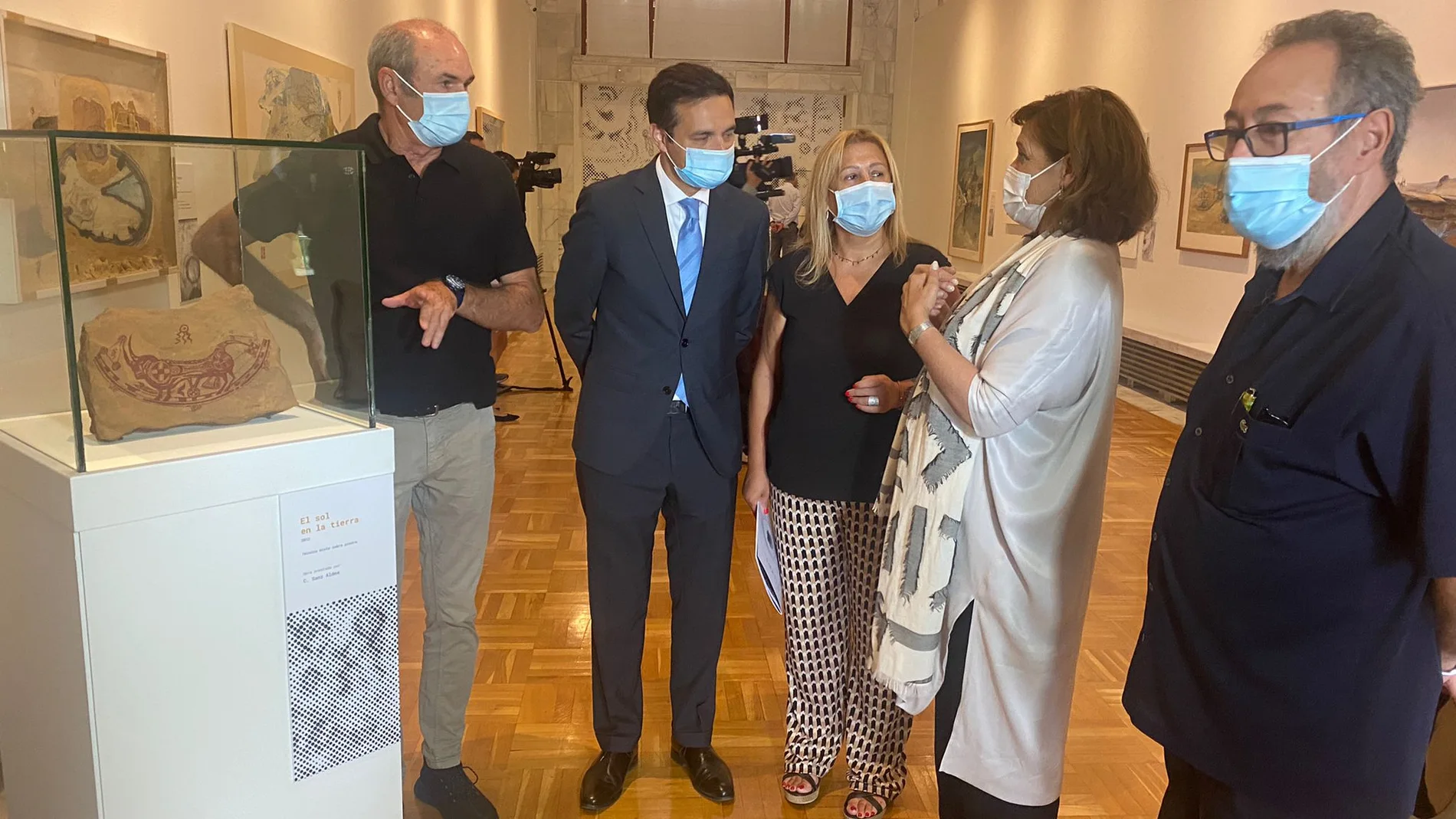 Inauguración de la nueva muestra del Museo Numantino
