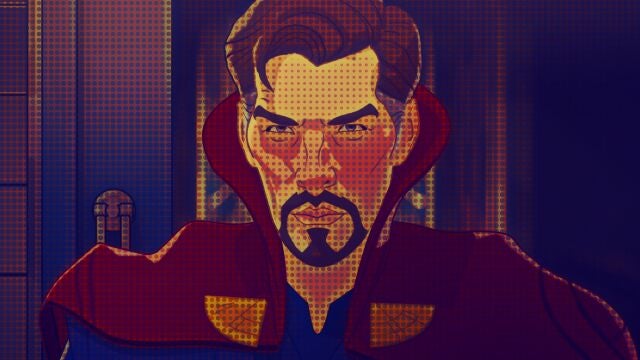 Doctor Extraño, Doctor Strange, en "¿Qué pasaría si...?" ("What If...?") ©Marvel Studios 2021. All Rights Reserved.