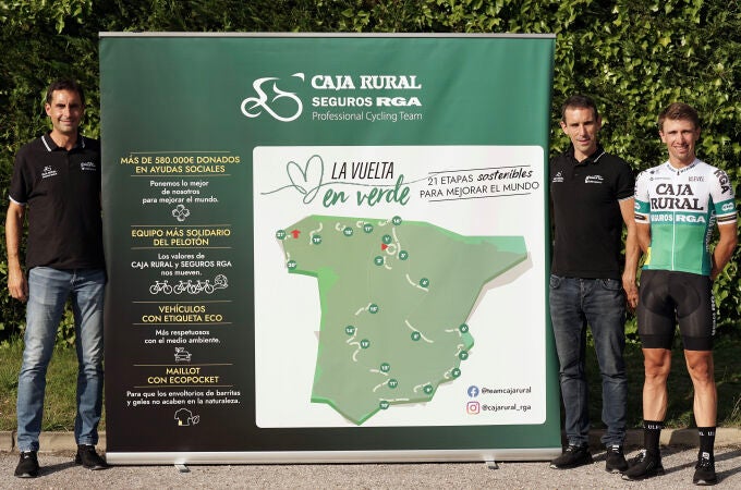 "La Vuelta en Verde", el reto sostenible y solidario de Caja Rural
