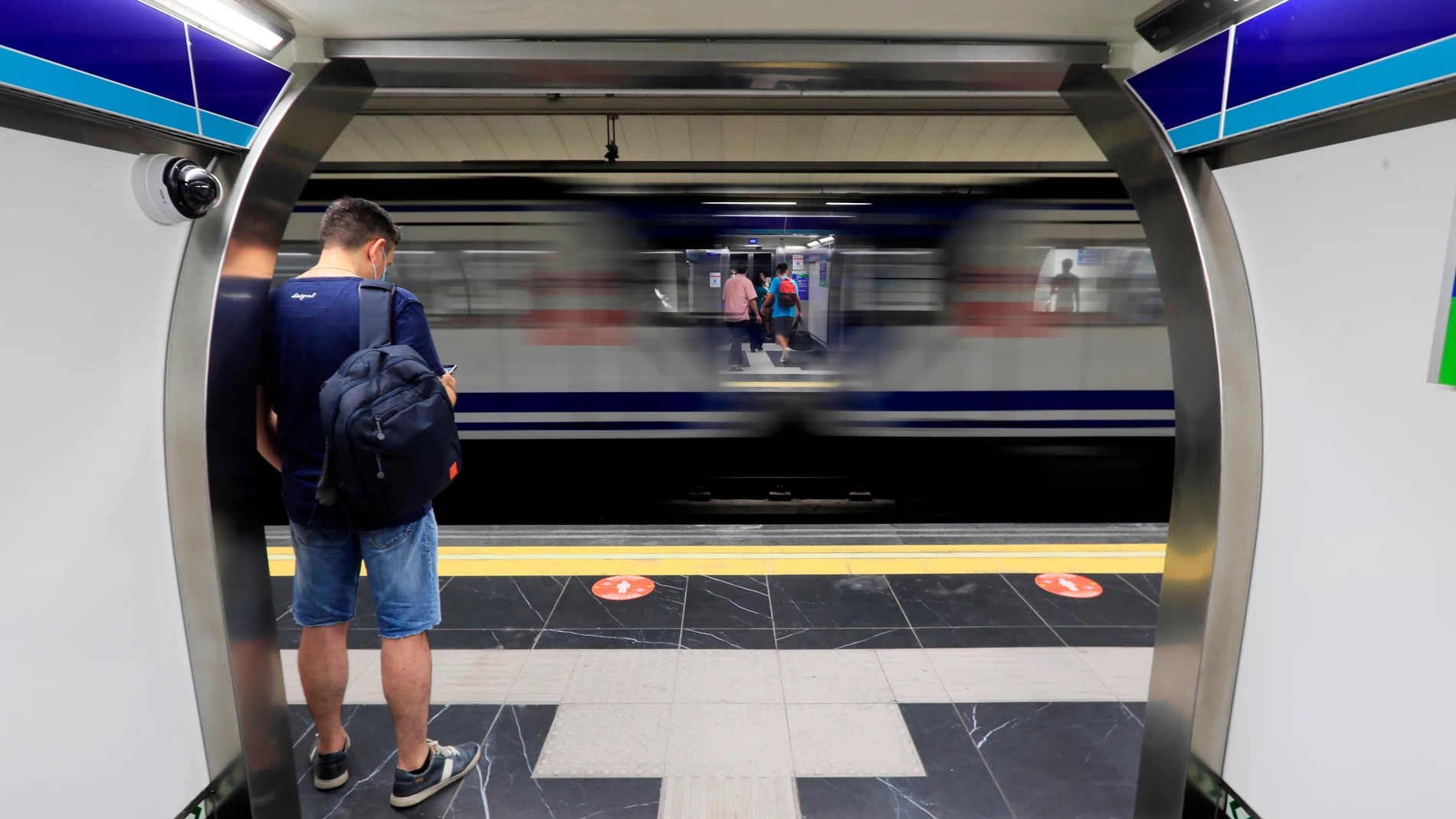 La red de metro sigue recuperando viajeros