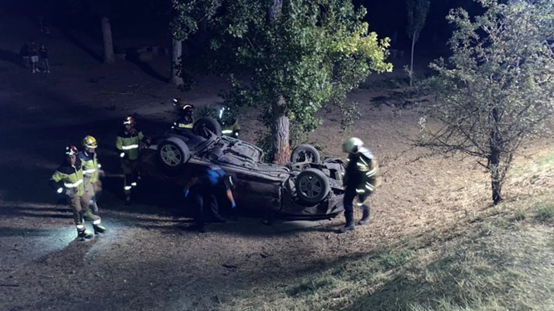 Estado en el que quedó el coche