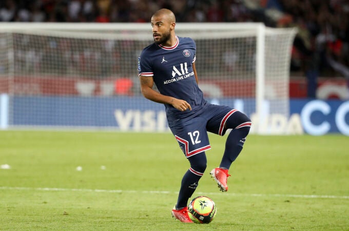 Rafinha Alcántara con el PSG.