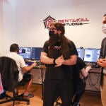 La concejala Ana Redondo junto al CEO de Pentakill, David Lorenzo
