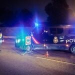 Control policial en Málaga