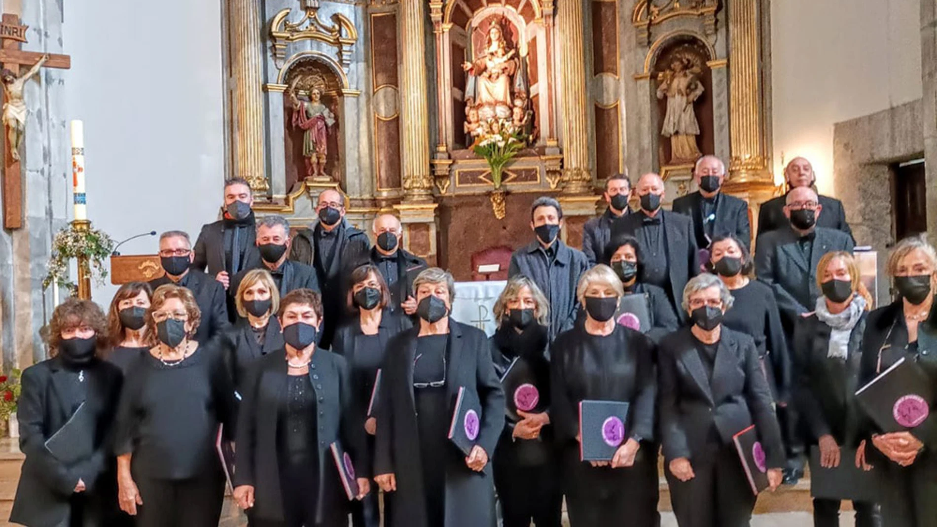 La coral Jorgue Manrique actúa esta tarde en la Catedral de Palencia