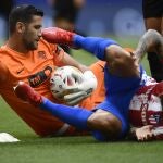 Kiko Casilla ha fallado en el gol del Atlético-Elche