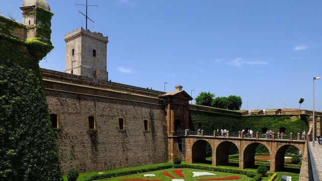 Una imagen del castillo de Montjuïc