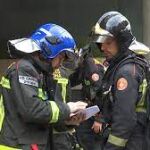 Bomberos de Barcelona, en una intervención