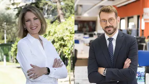 Marc Sala y Silvia Intxaurrondo