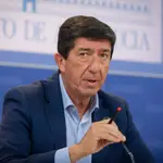 El presidente del Grupo Parlamentario de Ciudadanos y vicepresidente de la Junta, Juan Marín. María José López / Europa Press