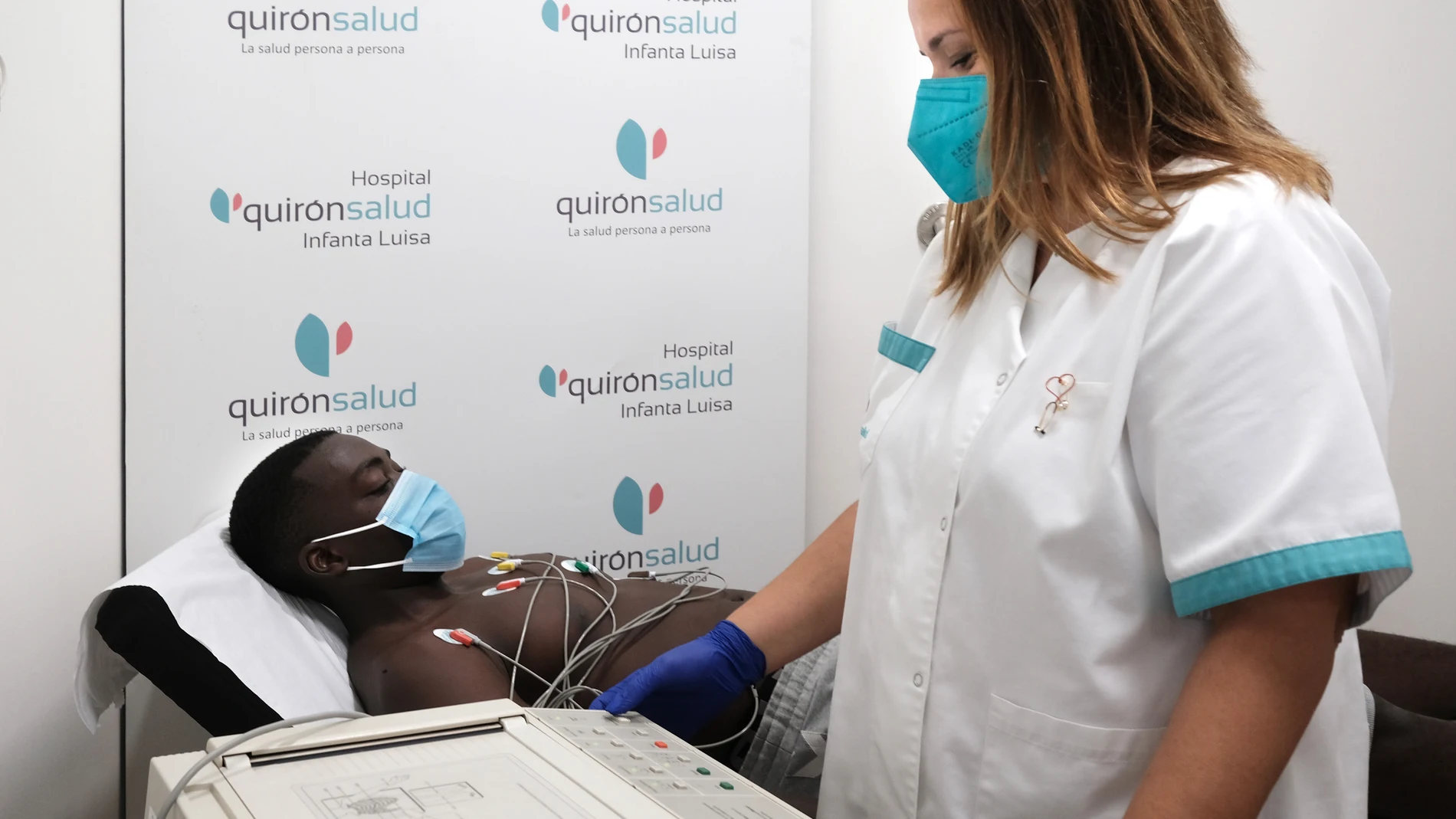 En el centro hospitalario se ha realizado a los jugadores una revisión general de su estado de salud