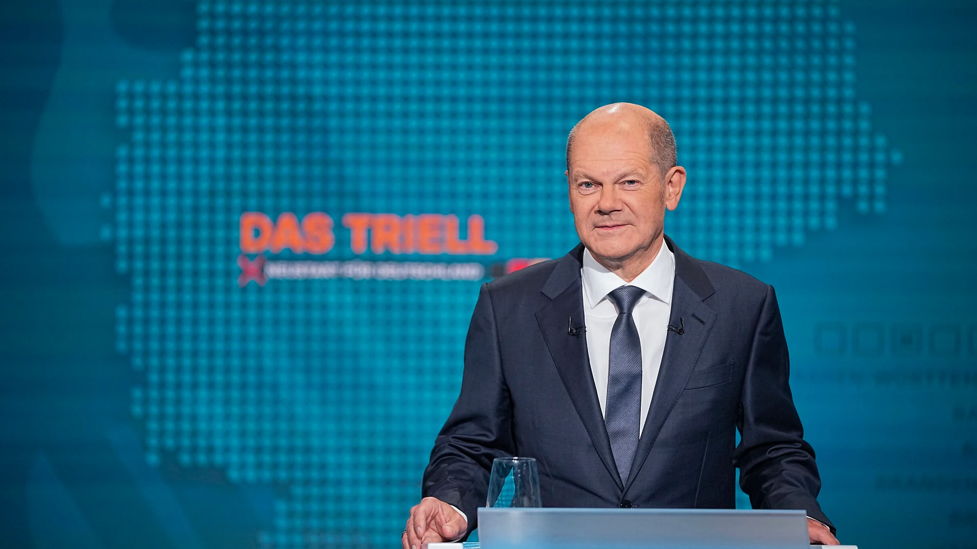 El candidato del SPD alemán Olaf Scholz