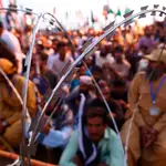 Paquistaníes en una protesta antigubernamental en una foto de archivo