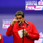 Nicolás Maduro, hablando en Caracas, Venezuela, sobre las elecciones de noviembre