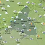  Alerta mañana en la Comunidad de Madrid ante la previsión de lluvias y tormentas muy intensas