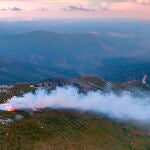 Incendio forestal en Vega del Castillo (Zamora)