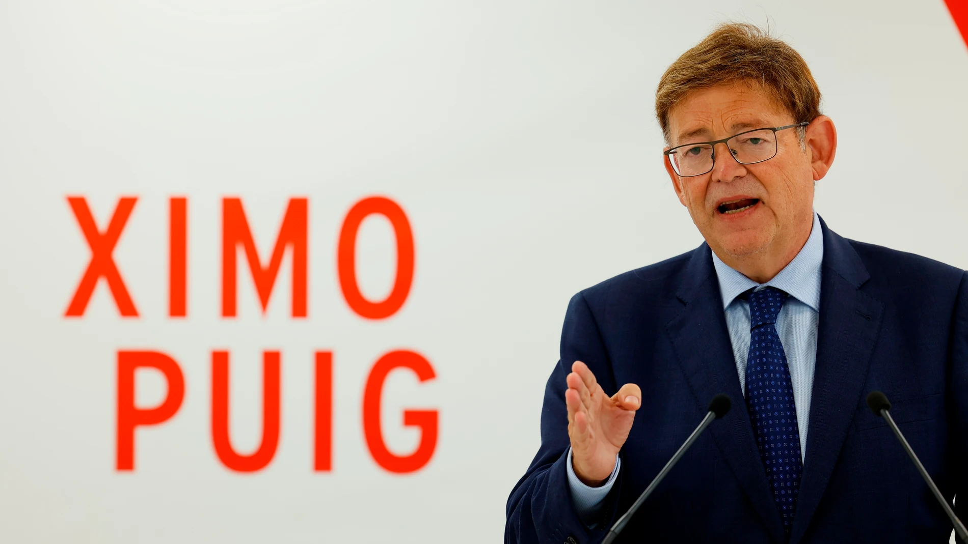 El secretario general del PSPV-PSOE Ximo Puig será aspirante único al presentar el máximo de avales. Foto de archivo