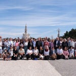 Expedición de la Universidad Católica de Ávila en la peregrinación a Fátima
