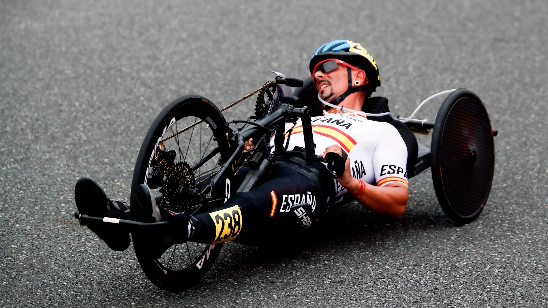 El ciclista barcelonés Sergio Garrote.