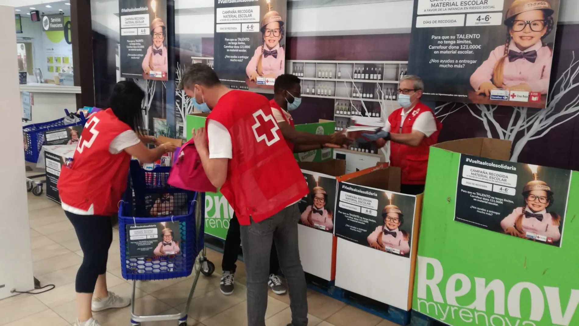 Cruz Roja y Fundación Carrefour colaboran en una nueva campaña solidaria