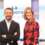 Silvia Intxaurrondo y Marc Sala en 'La hora de la 1'