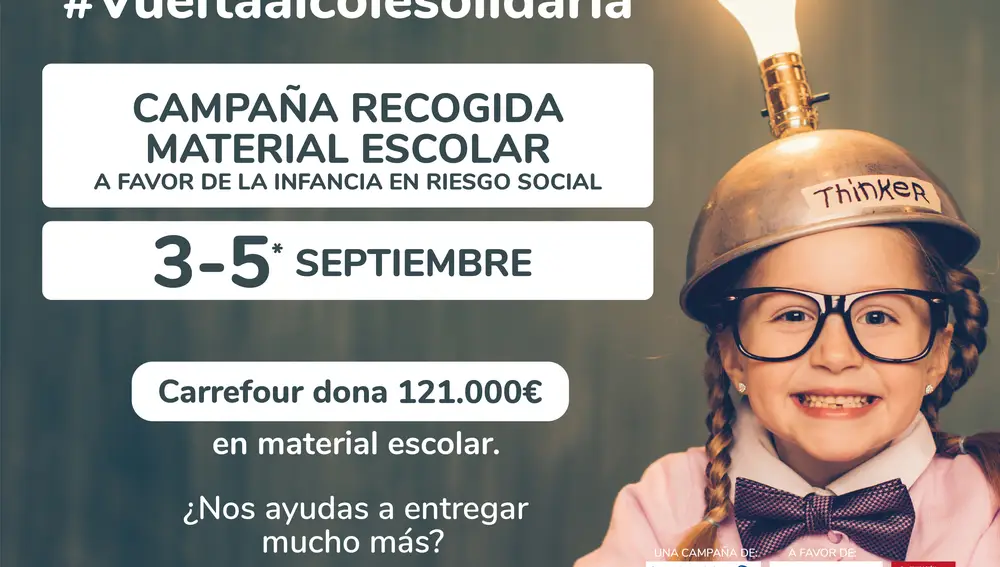 Cruz Roja y Fundación Carrefour colaboran en una nueva campaña solidaria