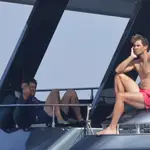 Rafael Nadal and friends on holidays in Ibiza.