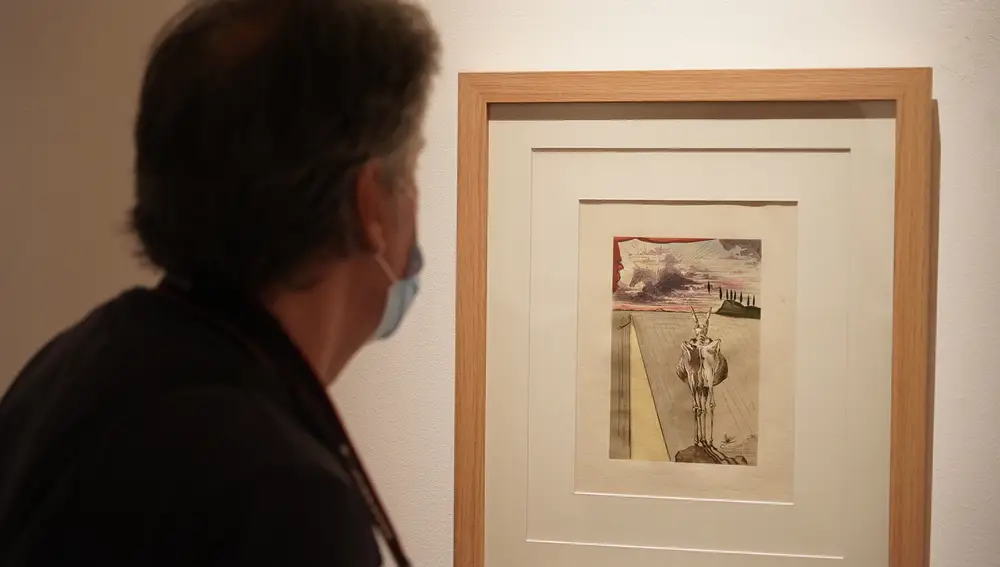 Inauguración de la exposición "Le tricorne. Picasso, Falla, Dalí"