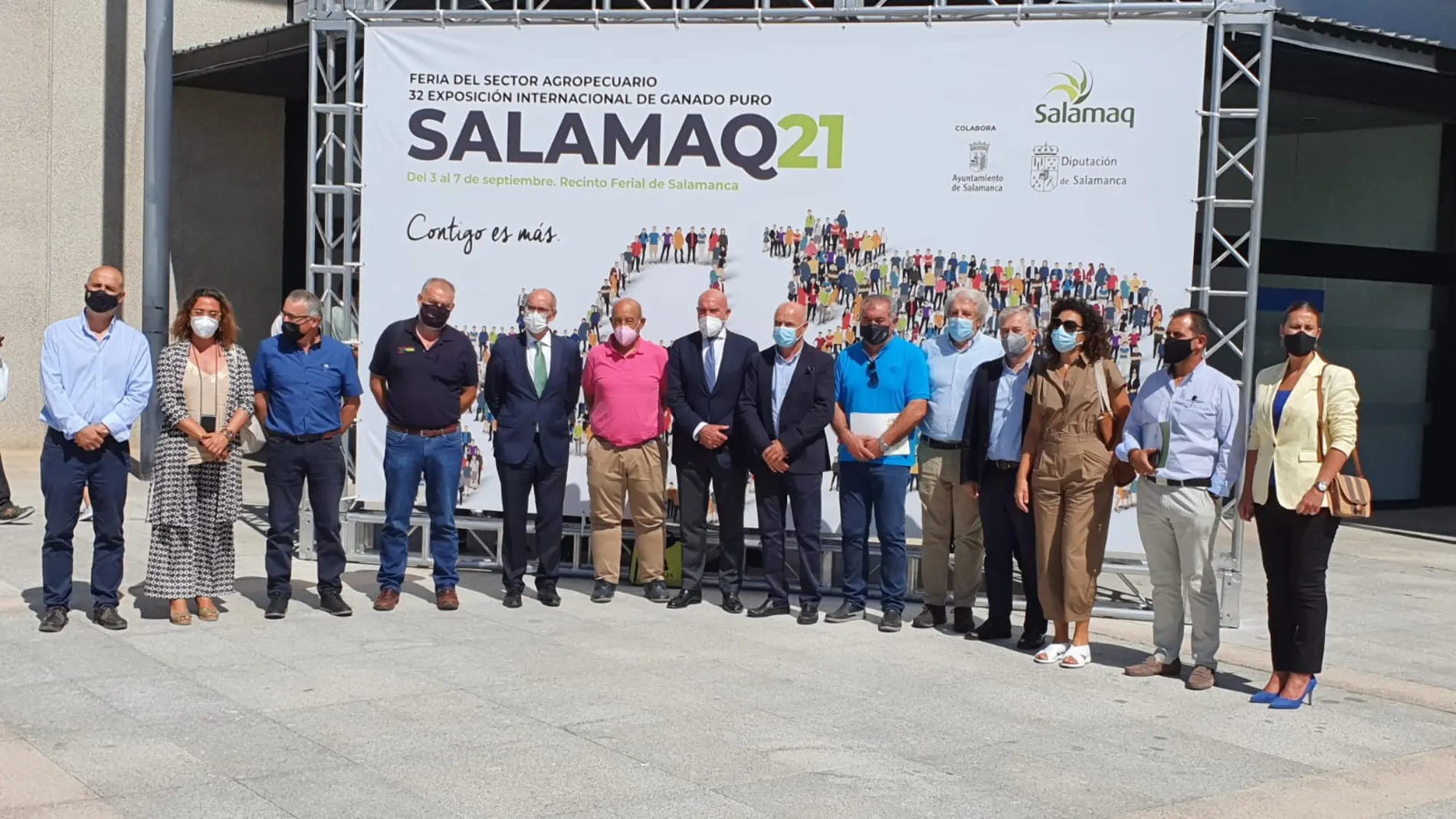 Celebración del Consejo Agrario de Castilla y León en Salamaq2021 presidido por Jesús Julio Carnero