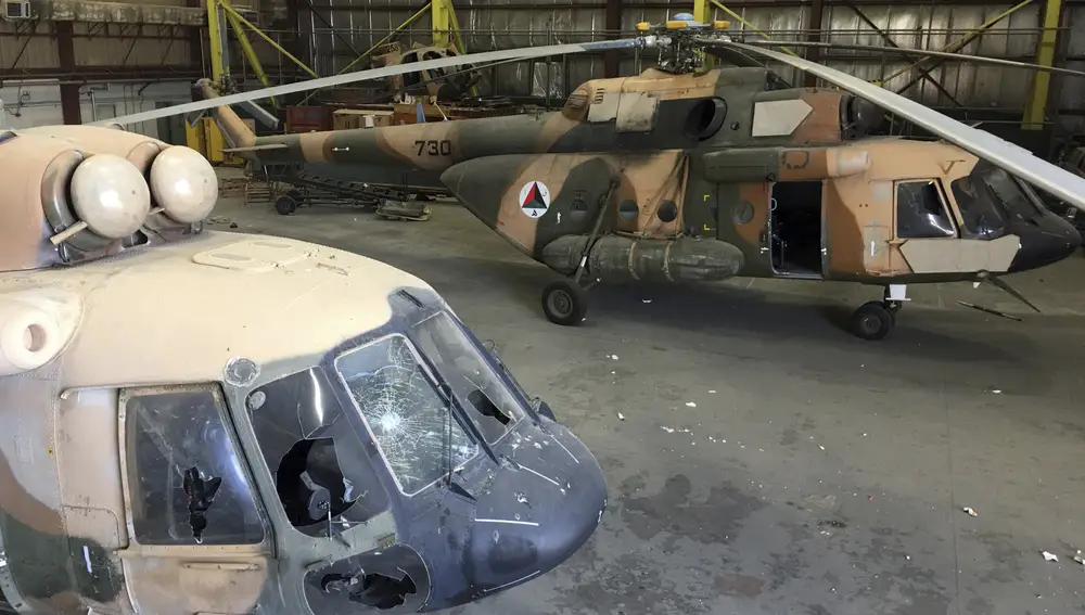 Helicópteros del Ejército de Afganistán