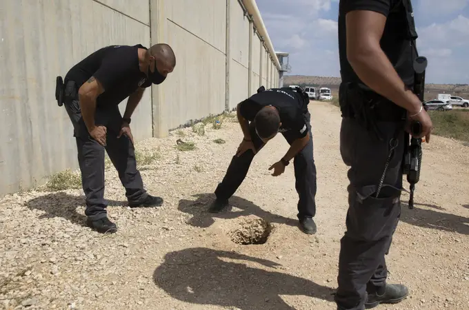 Seis presos palestinos escapan por un túnel de una prisión de alta seguridad de Israel