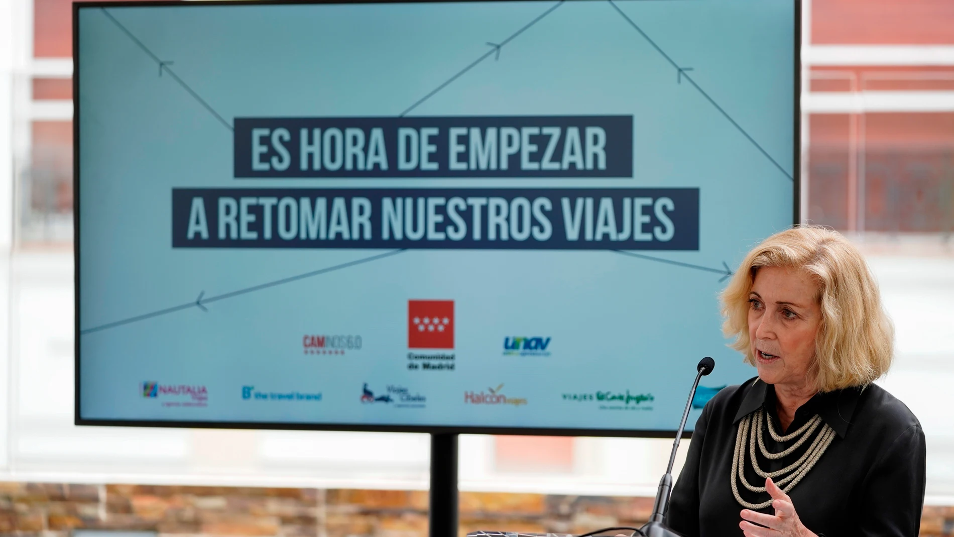 La consejera de Familia, Juventud y Política Social de la Comunidad de Madrid, Concepción Dancausa
