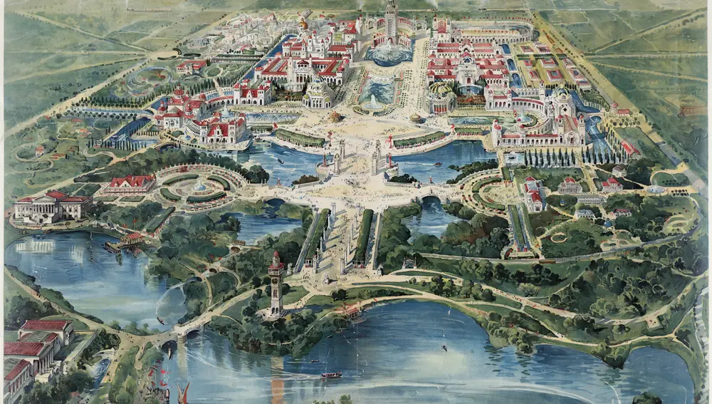 Plano de la Exposición Panamericana de Búfalo, 1901