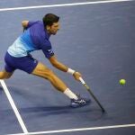 Djokovic fue de menos a más en los octavos de final del US Open contra Jenson Brooksby