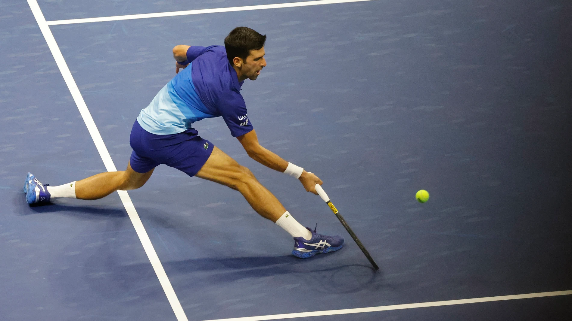 Djokovic fue de menos a más en los octavos de final del US Open contra Jenson Brooksby