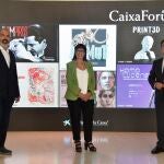Elisa Durán e Ignasi Miró, en la presentación de la programación cultural de Caixaforum.LA CAIXA07/09/2021