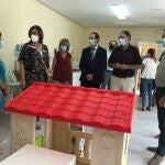 La presidenta de la DIputación de Palencia, Ángeles Armisén, visita la nueva guardería
