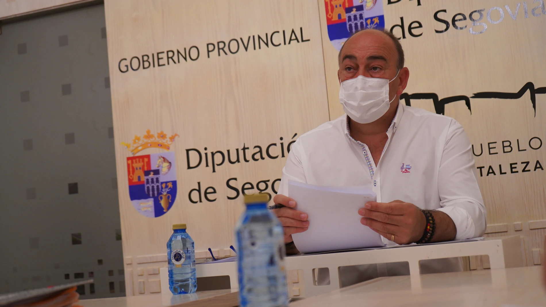 Miguel Ángel de Vicente preside la Junta de Gobierno de la Diputación de Segovia