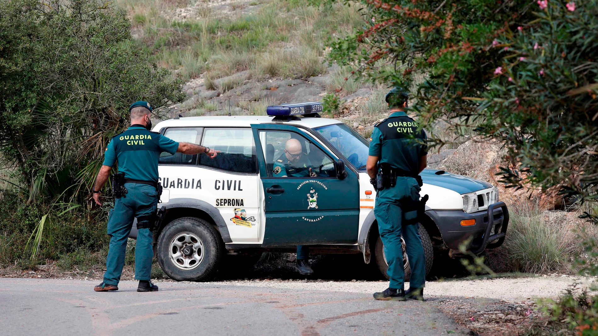 Dispositivo de búsqueda del cuerpo de la joven valenciana asesinada, Marta Calvo
